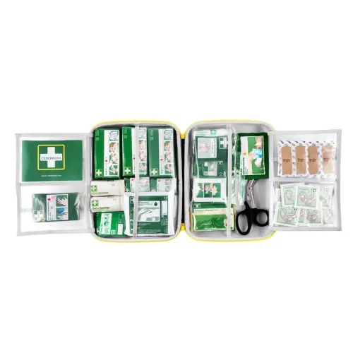 Kit de premiers secours, grand, dans un coffret - Cederroth