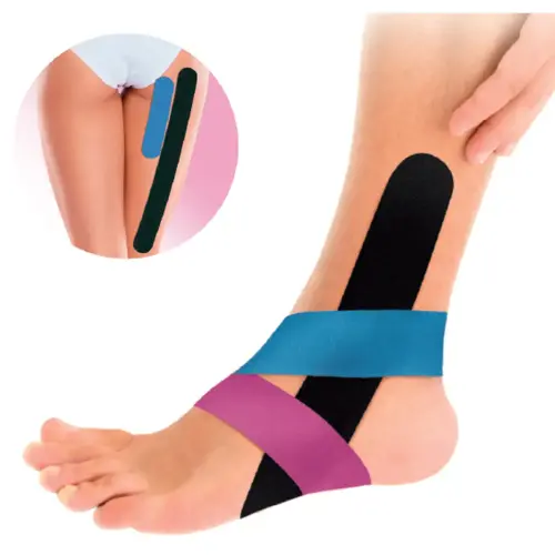 Bandes kinésiologiques 'Jambes & pieds', assorti - Haro