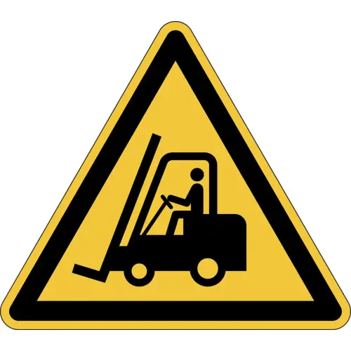 Panneau de signalisation 'attention chariots - Durable 