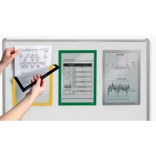 Cadre d'affichage magnétique, DURAFRAME MAGNETIC, A4 - Durable