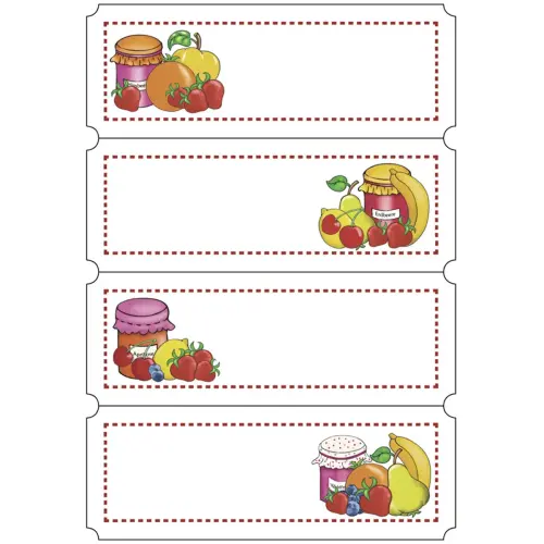 Étiquette de cuisine Baies diverses, 76 x 35 mm - Herma