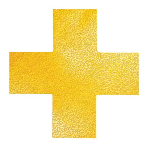 Marquage de place, flèche, autocollant, jaune - Durable