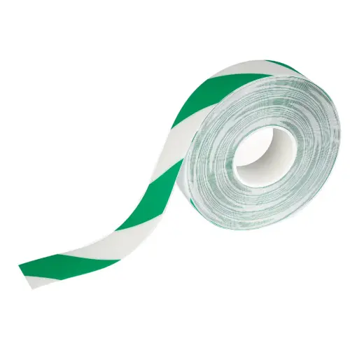 Bande de marquage au sol DURALINE STRONG, vert/blanc - Durable