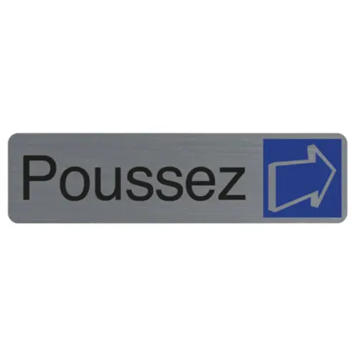 Plaque de signalisation 'Sonnez' - Exacompta