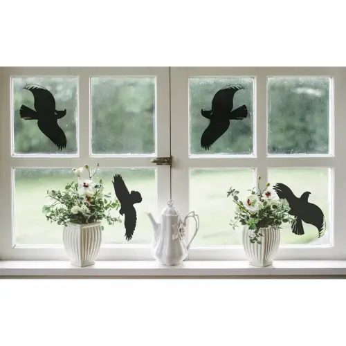 Étiquette d'oiseau pour fenêtre, noir - Avery Zweckform