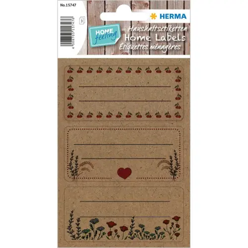 Étiquette pour la maison HOME silphie, 82 x 36 mm - Herma
