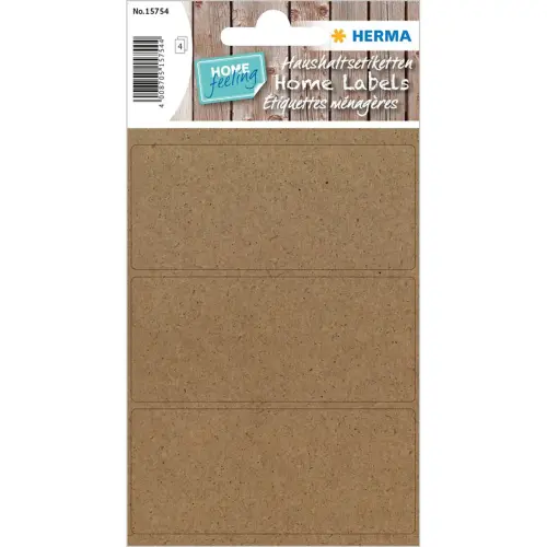 Étiquette pour la maison HOME silphie, 82 x 36 mm - Herma