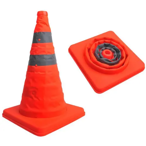 C&ocirc;ne de signalisation, pliable - Iwh 