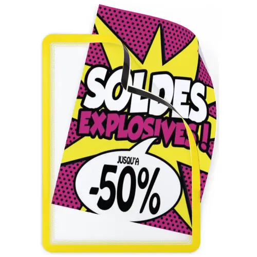 Cadre d'affichage magn&eacute;tique MAGNETO SOLO - Djois 