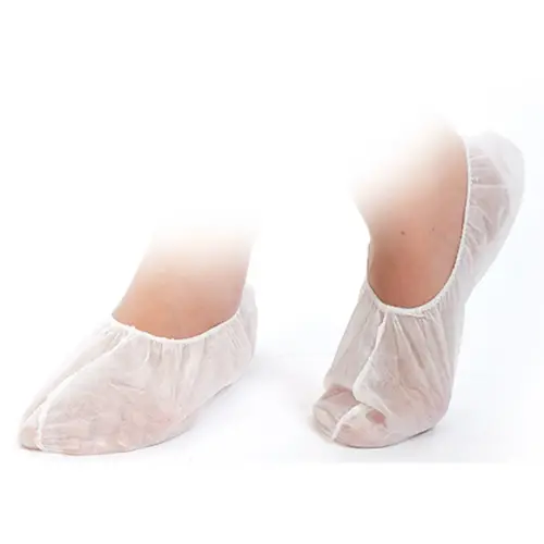 Chaussettes jetables - 43-50 - Blanc - Hygostar