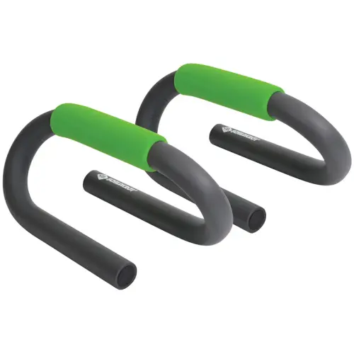 Poignée pour pompes Push Up Bars, noir/vert - Schildkröt
