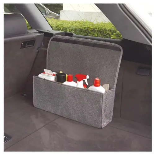 Sac de rangement pour coffre, fixation auto - Cartrend