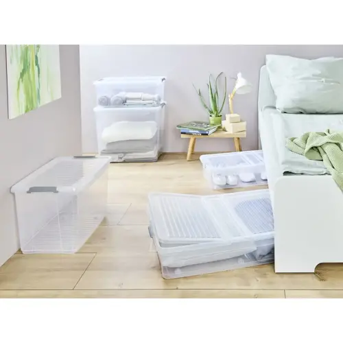 Boîte de rangement sous lit Leo - 53 L - Keeeper