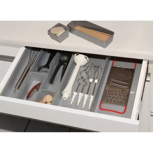 Compartiment pour tiroir, (L)80 x (P)380 x (H)50 mm - Keeeper