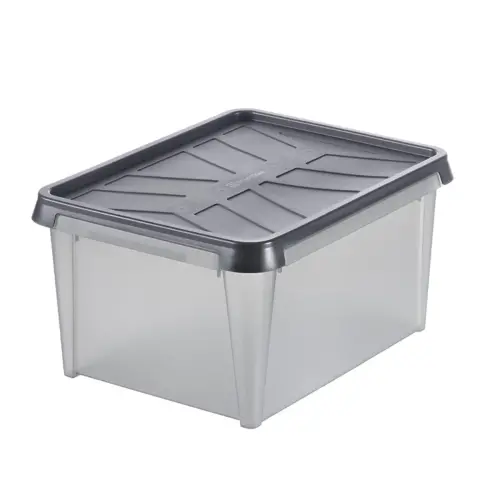Boîte de rangement DRY 34 L - Anthracite - Smartstore