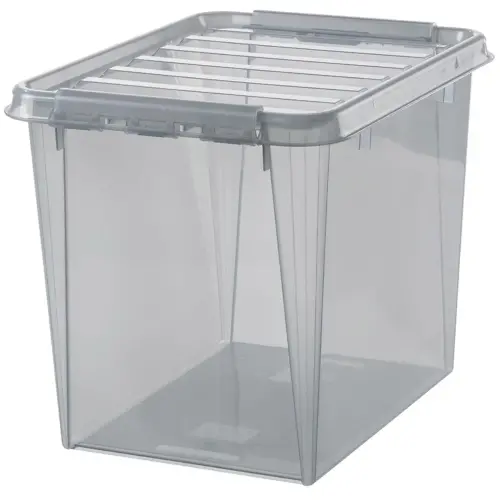 Boîte de rangement COLOUR, 46 litres, gris - Smartstore