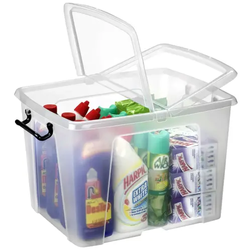 Bo&icirc;te de rangement strata, 6 litres, transparent - Cep 
