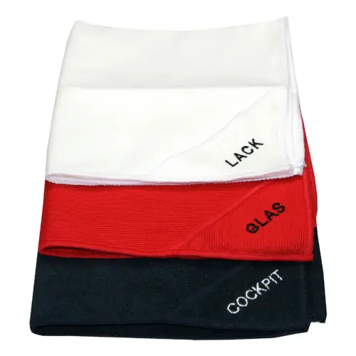 3 Chiffons (carrosserie, glaces, habitacle) - Iwh