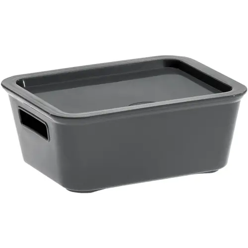 Bo&icirc;te de rangement Bella, 1,18 litre, anthracite - Cep 
