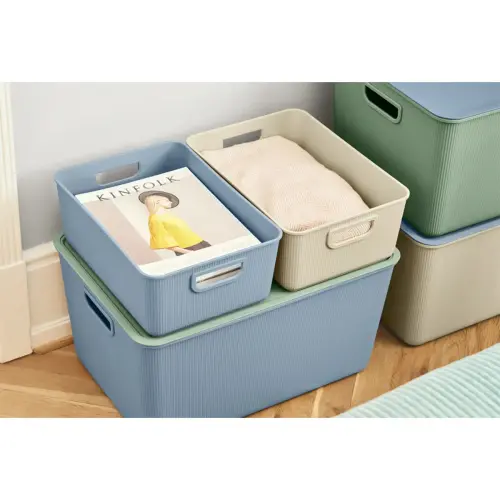 Couvercle pour boîte de rangement AKITA STORAGE M, bleu - Nhg