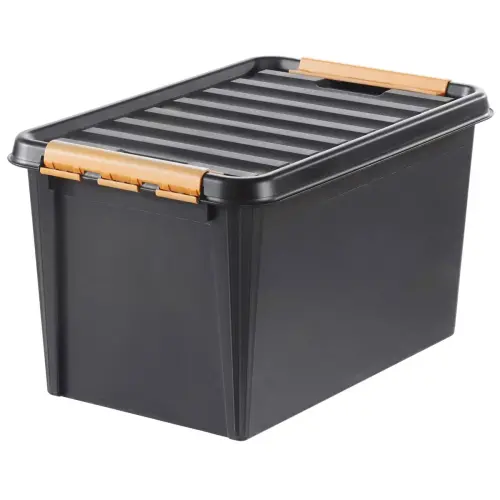 Boîte de rangement PRO - 31 L - Noir - Smartstore