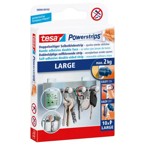 Solution de fixation, jusqu'à 1 kg - Tesa