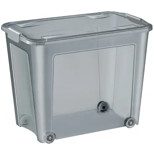 Boîte de rangement SHADOW, avec roues, 67 litres - Cep