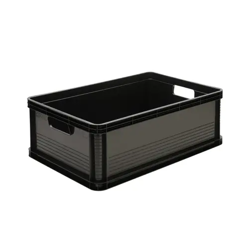 Caisse de rangement 'robert', 20 litres, graphite - Keeeper