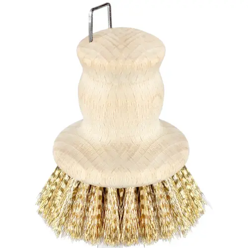 Brosse pour casseroles, bois naturel, rond - Peggy Perfect