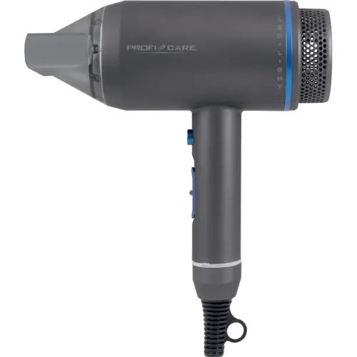 S&egrave;che-cheveux PC-HT 3082, anthracite/bleu - Profi Care 
