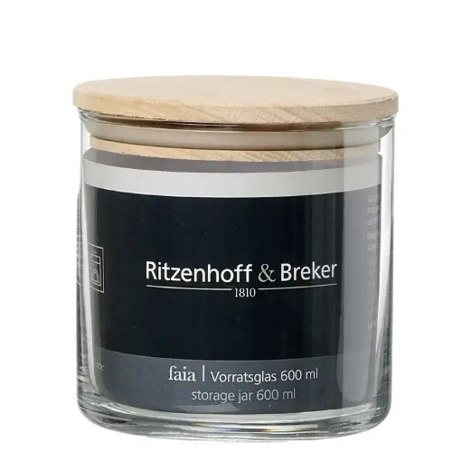 Bocal FAIA, rond, 1,3 litre - Ritzenhoff & Breker