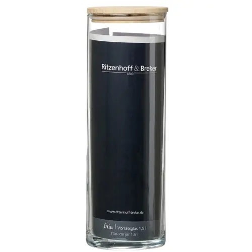 Bocal FAIA, rond, 1,3 litre - Ritzenhoff & Breker