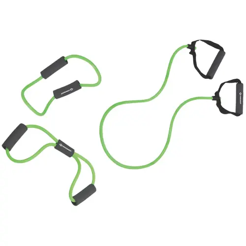 Kit de cordons de r&eacute;sistance, 3 pi&egrave;ces, noir/vert - Schildkr&ouml;t 
