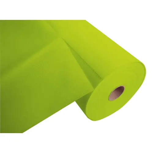 Nappe "T&ecirc;te &agrave; t&ecirc;te" jetable Spunbond, kiwi - Pronappe 