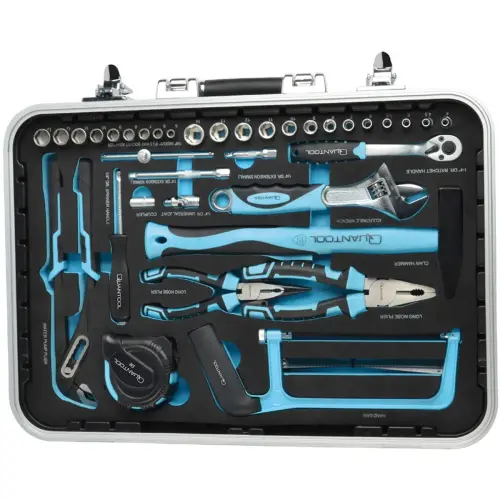 Jeu d'outils, mallette de 98 pièces - Quantool