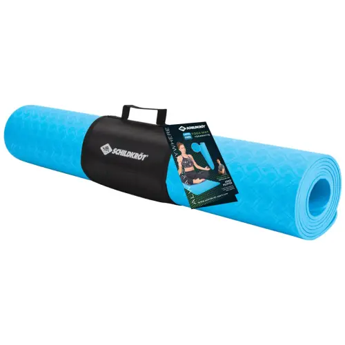 Tapis de yoga, 4 mm, bleu clair - Schildkr&ouml;t 