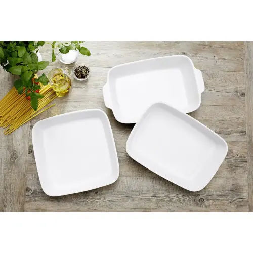Plat &agrave; gratin XXL, 3 litres, blanc - Ritzenhoff & Breker 