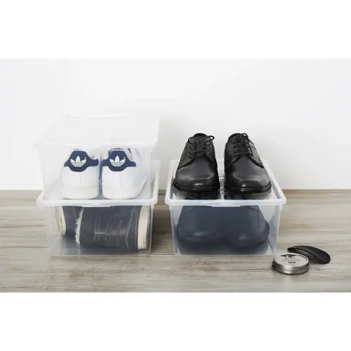 Boîte à chaussures BASIC BOX, grand modèle - Plast Team
