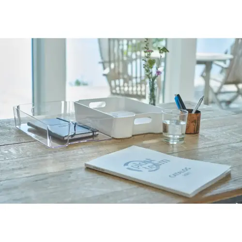 Organiseur de frigo Nuuk, 4 litres, transparent - Plast Team