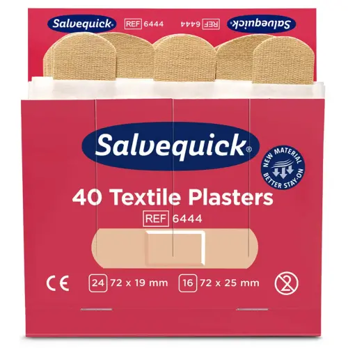 Recharge Salvequick, pansement textile - Cederroth 