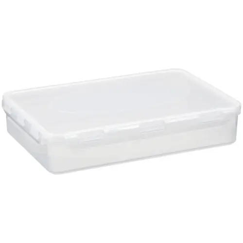 Bo&icirc;te de conservation Airtight, 2,0 litres, blanc - Plast Team 
