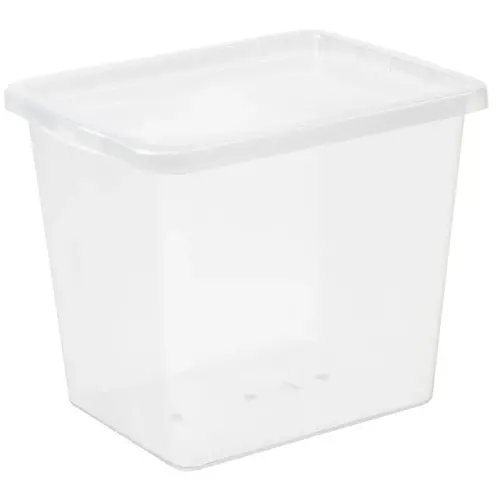 Bo&icirc;te de rangement BASIC BOX, 52 litres - Plast Team 