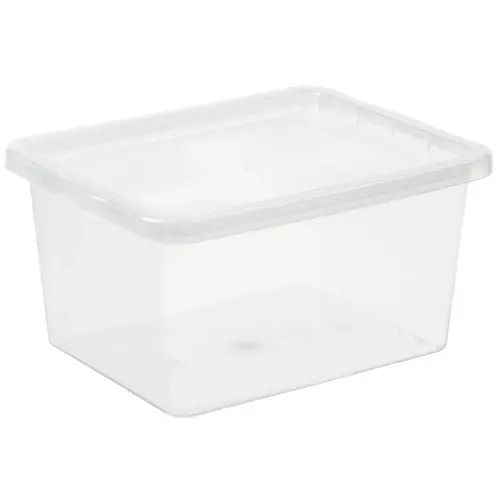 Bo&icirc;te de rangement BASIC BOX, 15 litres - Plast Team 
