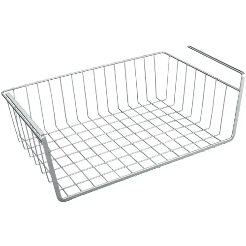 Panier suspendu Kanguro 40, argent métallisé - Metaltex