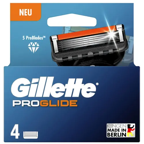 4 Lames de rechange ProGlide - Gillette