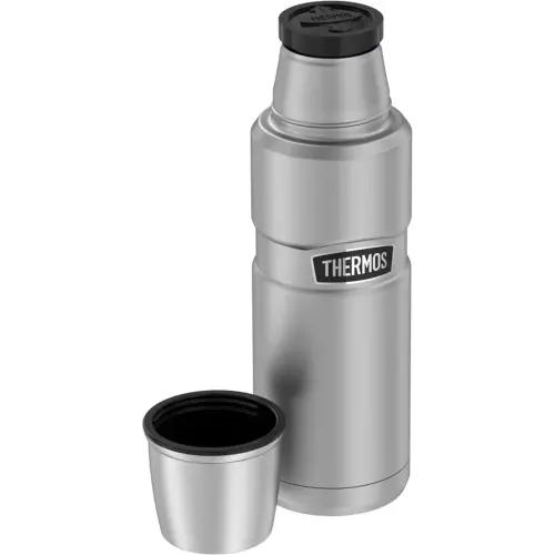 Bouteille isotherme STAINLESS KING, 1,2 l, noir - Thermos