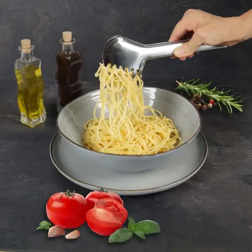 Pince &agrave; spaghetti, acier inoxydable, 240 mm - Linden Berg 