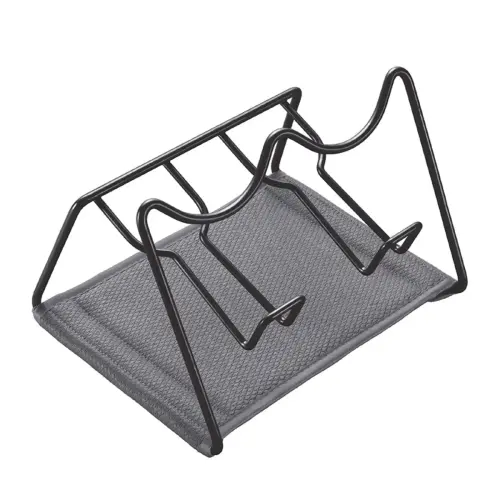 Égouttoir Sodatex 3 LAVA, noir mat - Metaltex