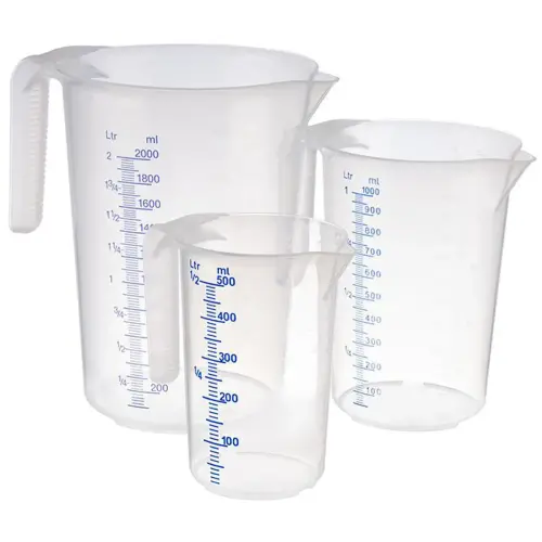 Pichet mesureur STACKABLE, 1 litre, transparent - APS