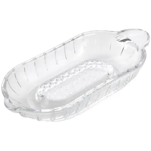 Râpe de cuisine, en verre, transparent - Metaltex